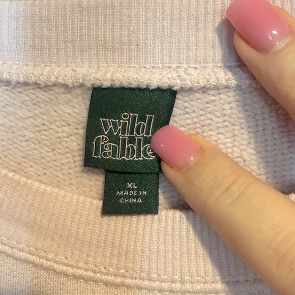 Wild Fable Light Pink Knit Top - Picture 3 of 5